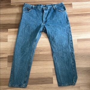 Wrangler Blue Relaxed Fit Jeans